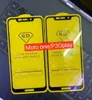 Full Cover 9D Tempered Glass Screen Protector AB Glue FOR MOTOROLA MOTO Z4 G7 ONE POWER P30 PLAY 100PCS/LOT