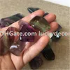 100g 15-77mm Freeform Tumbled Natural Rainbow Fluorite Quartz Crystal Stones Rainbow Fluorite Polished Gemstone for Universal Consciousness