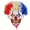 Scary Clown Masker Siliconen Party Halloween Mask voor Party Mascara Carnaval Explosieve Hoofd Grote Mond Lange Tong