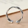 CHIELOYS Classic Plait Adjustable Midi Finger Rings For Women/Men Lover Gift Open Ring Jewery R0484346476