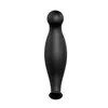 Vacker kärlek vattentät buttplugg, svart färg silikon anal för manliga kvinnliga analsexleksaker, vuxen erotisk S924