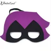 Poeticexst Bambini Birth Birthday Party Costume Decoration Cosplay Felt Teen Titans Face Mask