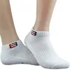 Professional Men Fitness Sports Socks Cotton Boat Towel Bottom Short Tube Concise Summer Outdoors Badminton Running socks 39-45 Size For You