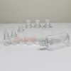 PET-transparante flessen voor sappen 5 ml 10 ml 15 ml 20 ml 30 ml 50 ml plastic fles met kindveilige doppen Lange dunne druppelaar Tips cap