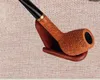 Nuove importazioni di molatura a mano pura in legno di erica, incisione, portasigarette, martello dritto, set da fumo staccabile.