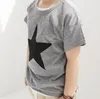 Nieuwe Mode Zomer Kinderen Jongens Kinderkleding Katoenen Ster Korte Mouw T-shirt Tops Tees Kinderen Jongens Star Print T-shirt