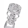 Diamond Knot Quartz Nail Double Stack Stacker 10mm 18mm 14mm Man Vrouw Elegant Design Geen Carb Cap Gift Club Dad Rig 409