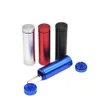 Automatic Ejection Dugout with grinder Cigarette Case Holder Aluminum Pocket Cigarette Box Composite Smoking Container