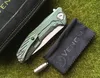 KEVIN JOHN VENOM 3 nuevo concepto Cuchillo plegable Flipper S35vn hoja TC4 Titanio cuchillo de fruta supervivencia supervivencia para acampar al aire libre EDC herramientas