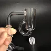 Diamond Knot Loop Quartz Banger 10mm 14mm 18mm Maschio Femmina 45 90 gradi Quartz Loop Banger Chiodi per bong in vetro Dab Rigs