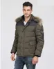 2017 Male Down Coat Futro Collar Zagęszczanie Termiczna Kurtka Zimowa Dorywczo Plus Size3XL 4XL 5XL 6XL 7XL 8XL 9XL 10XL 11XL 12XL13XL