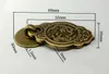 3 piece Chinese antique drawer handle furniture door knob hardware Classical wardrobe cabinet shoe closet cone vintage pull ring