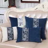 Senaste Luxury Patchwork Velvet Kudde Skydd Soffa Stol Lumbar Kudde Hem Office Dekorativ Tillbaka Kuddar Case High End Pillow Cover