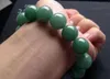 Ronde Imperial Apple Green Jade Jadeite 13mm Bead Beads Bangle Bracelet