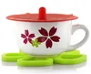 100 pezzi in silicone per stoviglie pad antiaderente colore vassoio tappetino stoviglie pad stoviglie a forma di fiore tovaglietta accessori per la cucina