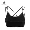 Albreda 2/PC Women Fitness Yoga Sports Bra لتشغيل الأشرطة المبطنة أعلى تجارب تجارية سريعة الجفاف.