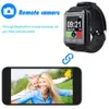 Orologio da polso Bluetooth U8 Smartwatch Touch Screen per Samsung S8 Android Phone Sleeping Monitor Smart Watch con pacchetto al dettaglio
