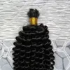 Intere mongole crespi ricci afro all'uncinetto trecce capelli ricci sciolti stile 100g intrecciatura umana capelli sfusi ricci 1 pz intrecciatura umana1460921