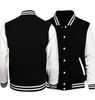 2018 printemps nouveauté hommes Baseball uniforme vestes Style Simple couleur unie hommes veste manteau survêtement Sprotwear S-5XL