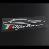 10pcs New Style car fuel tank cap lahua sticker Racing Road Nurburgring for alfa romeo 159 147 156 giulietta 147 159 car styling