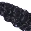 Ricciolo brasiliano ad onda d'acqua 100 capelli umani vergini non trattati intrecciati Estensioni dei capelli umani Remy Tessiture di capelli umani tingibili 3 pacchi6308643