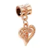 Frete grátis MOQ 20pcs Rose Gold Starfish Angel Magic Girl Hanging Bead Charms Fit Original Bracelet Jewelry Diy J0243294140