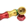 Metal Mini Pipes Color Stitching 99mm Colorful Mini Smoking Pipe Tube Portable Unique Design Many Styles Easy To Carry
