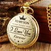 to my son pocket watch