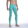 Hiver Long Johns hommes sous-vêtement thermique ensembles glace soie respirant garder au chaud serré mince maillot de corps pantalon Long Johns Set2863