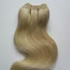 # 613 Bleach Louro tecer cabelo humano feixes 100% cabelo onda do corpo humano tecer cabelo humano feixes 1pcs 100g