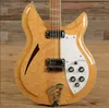 381 12 Saiten V69 Maple Glo Semi Hollow Body Natural Electric Gitarre Checkerboard Bindung Dreieck Inlay Sandwich Hals Vintage1415975