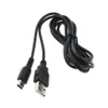 1.2m noir chargeur d'alimentation USB cordon de charge cordon de câble de données pour Nintend Wii U contrôleur de manette de jeu haute qualité FAST SHIP