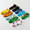 30 Farben Kinder Weihnachten Plantlife Socken Hohe Qualität Baumwollsocken Skateboard Hiphop Ahornblatt Sport Socken Großhandel Freies Verschiffen A-602