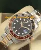 Luxury Klockor II 126711 Stahl / Roségold Full Set Mai 2018 Ny Keramisk Bezel Automatisk Fashion Brand Mäns Klocka Armbandsur