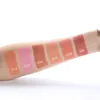 2018 nuevo HANDAIYAN Rubor mate de 6 colores Polvo de reparación de maquillaje desnudo Ilumina el color de la piel de larga duración en stock con DHL Freeshipping