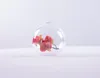 30 st transparent akryl boll vasskål hängande mount blomma växt ljusbehållare hem bröllopsfest juldekoration