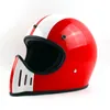 Co Thompson Motosiklet Kask Tam Yüz Yarışı Moto Vintage Bisiklet Kruvaziyer Ruhu Retro Hayalet Kasklar Casque Casco333K