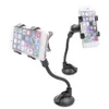 20cm long arm universale cellphone holder flexible 360 rotation windshield car holder bracket with chuck buckle support smart phone mount