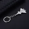 High Grade Helicopter airliner Combat aircraft airplane keychain Women Bag Pendent Key rings Jewelry Men Car Keyring jewelry