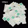 100pcs 12 Pin PCD Microblading Needles For Embroidery Pen Permanent Makeup Eyebrow Tattoo Supplies Machine Sloped Head Blades Gold