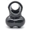 Männliche Kugelstrecke weiche TPE -Hodensack Stretchy Shield Cock Ring Squeeze Anhänger Penis Enhancer -Beschränkungen Bondage SM Toys Doctormon7183911