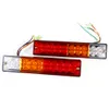 2 pçs luzes de reboque led parar traseiro cauda freio reverso luz volta indictor led 12v24v caminhão atv led luzes traseiras de reboque lamp8410242