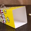 Mini boîtes à pop-corn en papier sans danger pour les aliments, sacs à bonbons, fournitures de fête de mariage, d'anniversaire, de film, expédition rapide