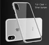 iPhone x 8 7 6 6sプラスメタルアルミニウムフレームの強化ガラスの携帯電話の背面カバーマグネットケースギャラクシーS8 Plus S9