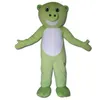 2018 Korting Factory Sale The Head Green Pig Mascotte Kostuum voor volwassenen om te dragen te koop