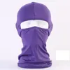 Partihandel Utomhusskydd Fullt ansikte Spandex Balaclava Headwear Skor Neck Cykling Masker Motorcykel Bike Face Mask Tactical Hood