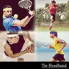 Head Ties Tiaras de Headbands Sweatbands para Mulheres Homens Meninos Meninas Crianças Desempenho Elastic Umidade Wicking