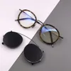 New eyeglasses frame clear lens glasses frame restoring ancient ways oculos de grau men and women myopia eye glasses frames TB710 with case