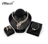 iMucci Individuality New Women Golden Colour Tiger Shape Wild Style Jewelry Sets Necklace/Earring/Bracelet Party Accessories