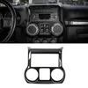 Jeep Wrangler JK 2011-2017 Factory Outlet Car Interior Accessories244V 용 ABS CAR 중앙 대시 보드 커버 트림